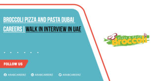 Broccoli Pizza and Pasta Dubai Careers